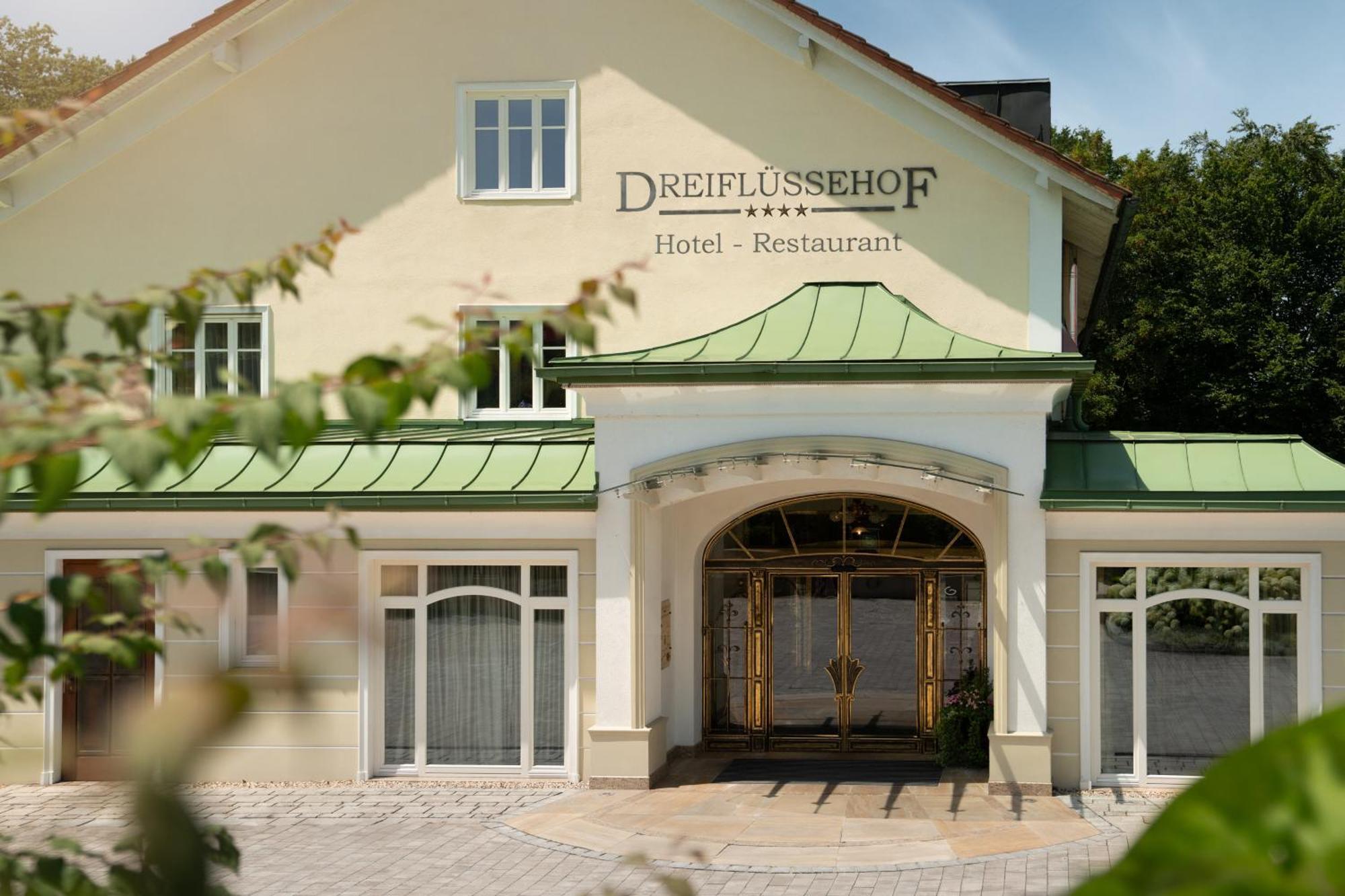 Hotel Dreifluessehof Pasov Exteriér fotografie